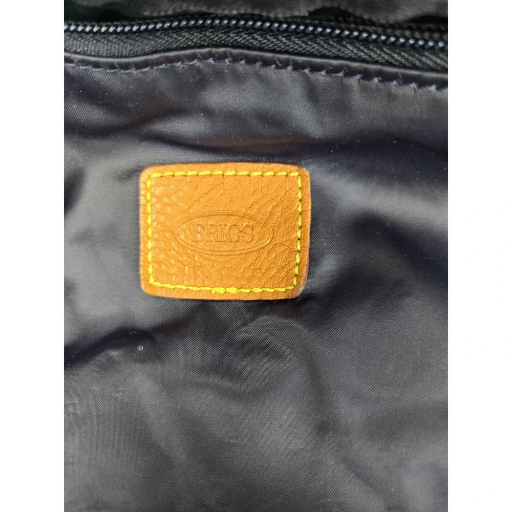 Bric's Nylon Leather Navy‎ Blue Duffle Bag